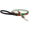 Lupine MicroBatch Limited Designs Dog Leash 1/2" x 6' Poinsettia - Poudre Pet & Feed Supply